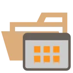 Template Opened SVG Icon